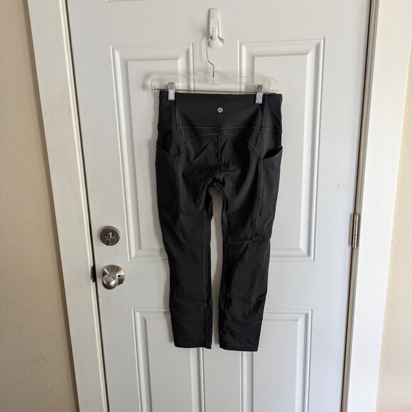 Lululemon All The Right Places Crop II *23" Size 8 -Style# W6AMYS - Picture 7 of 11
